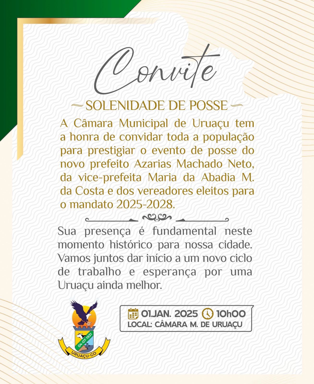 Solenidade De Posse