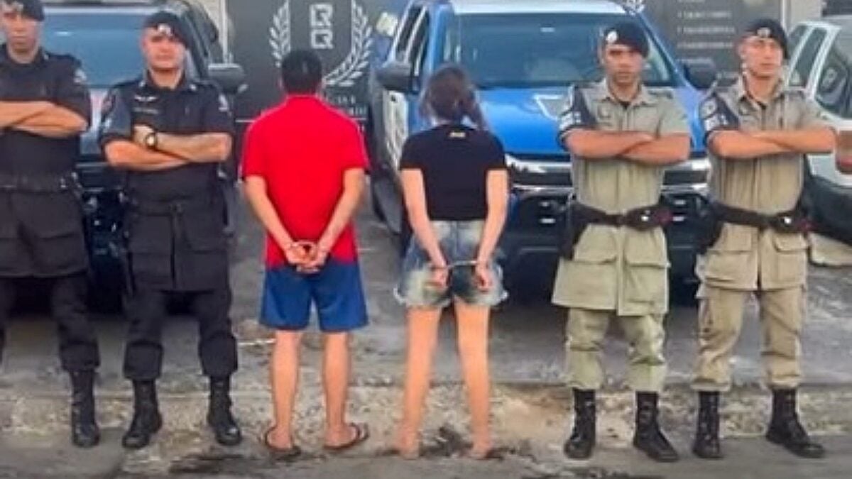 Casal é preso após arrastar motociclista é arrastado durante briga de trânsito em Goianésia