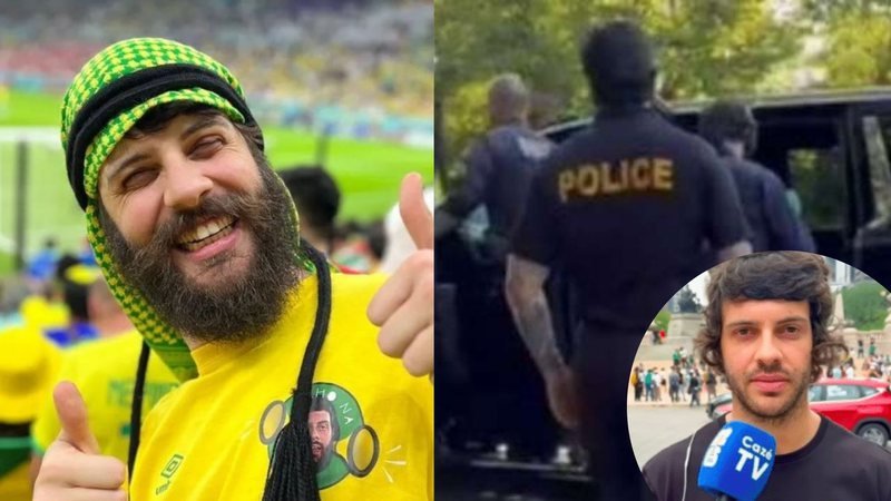 Vídeo: Diogo Defante é detido nos EUA durante cobertura da Copa