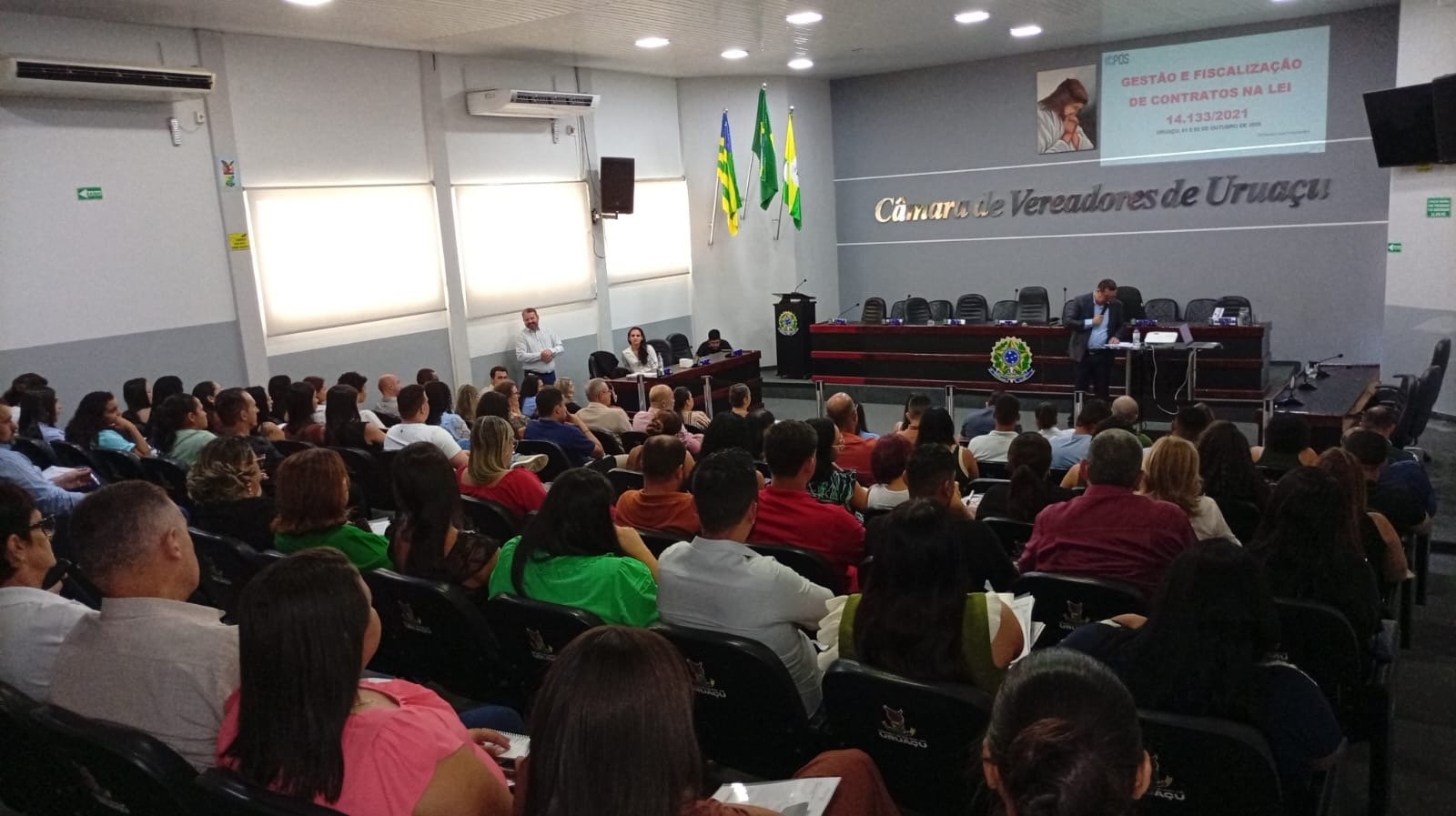Prefeitura de Uruaçu promove curso sobre a nova Lei de Licitações