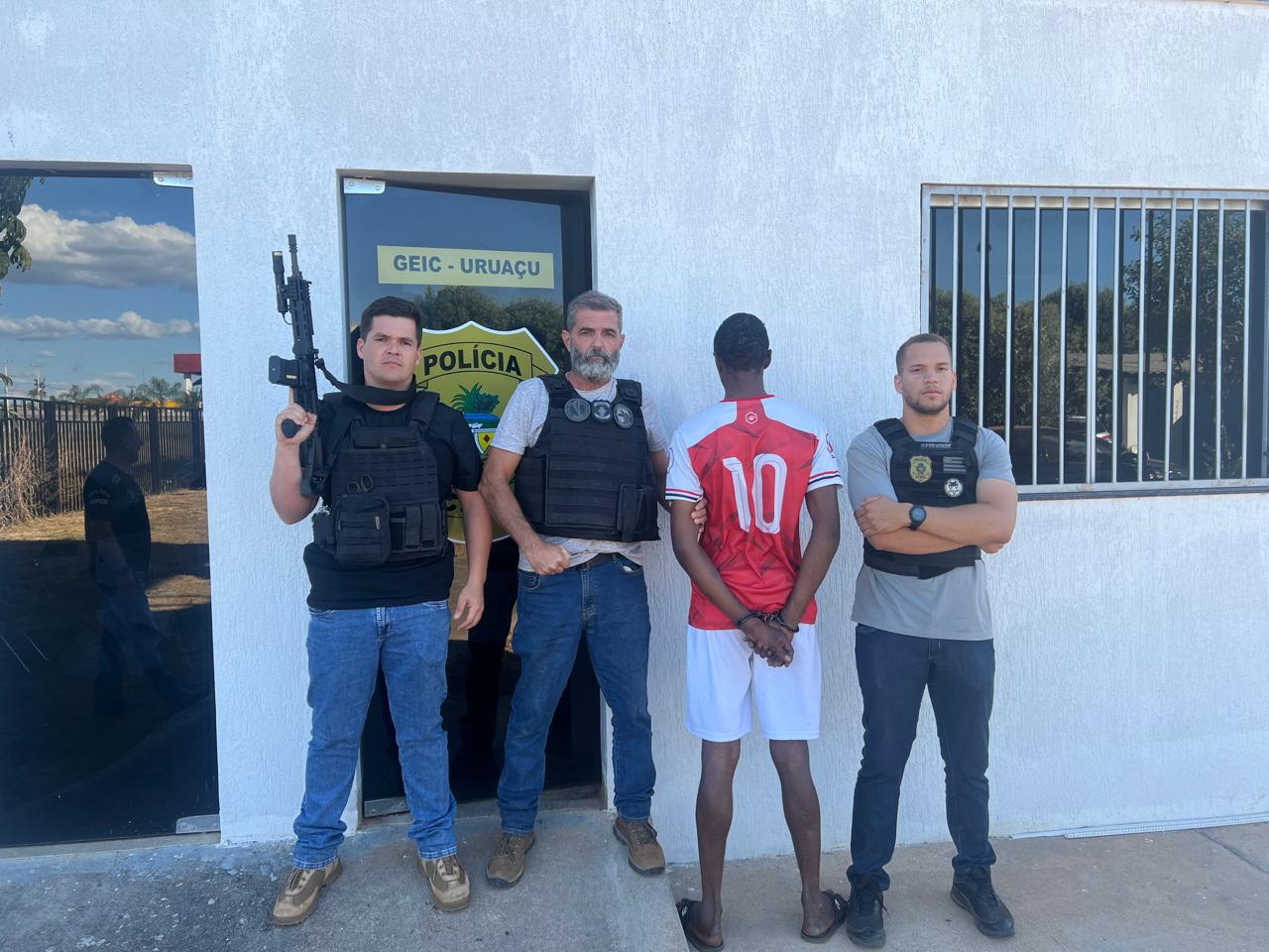 Uruaçu: Crime brutal - Autoridades policiais detêm autores de homicídio triplamente qualificado