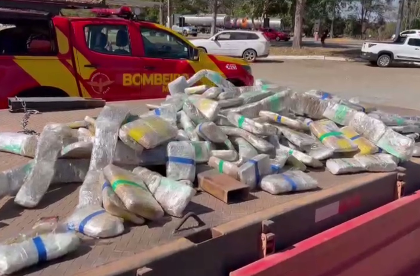 Caminhoneiro é preso após ser flagrado com cerca de 200 kg de drogas em rodovia goiana