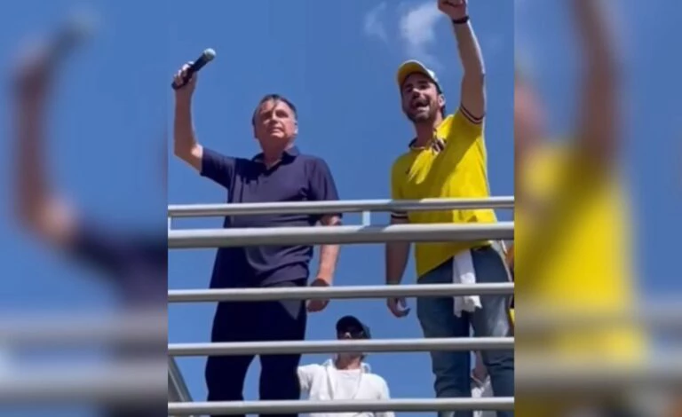Lula é chamado de ladrão em evento com Bolsonaro