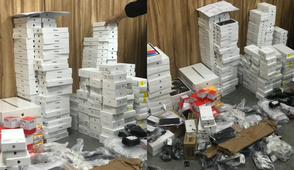 Americana é presa em Belém do PA com R$ 1 milhão em Iphones