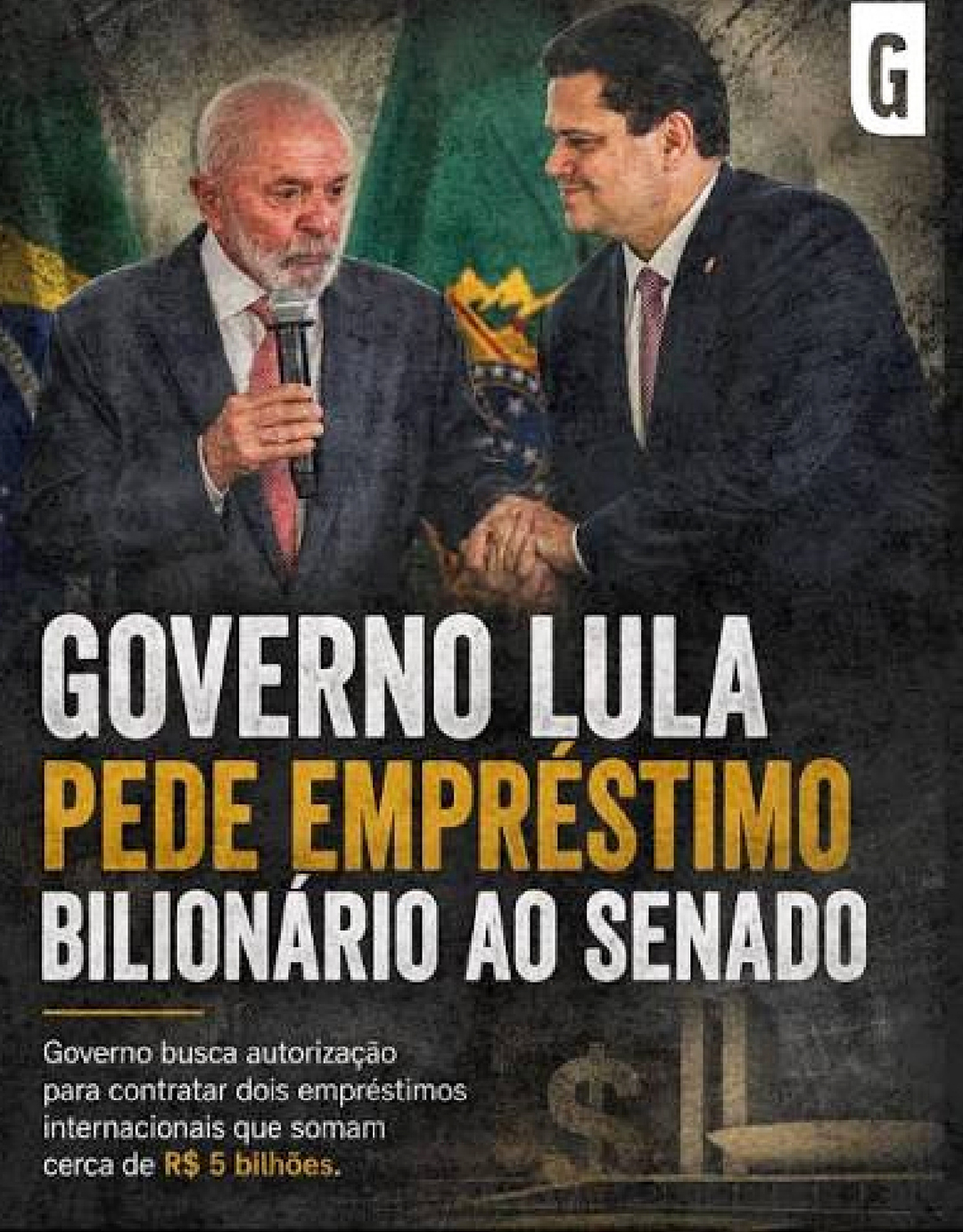 Governo Lula pede ao Senado autorização para empréstimos de R$ 5 bilhões com França e Banco do Bric
