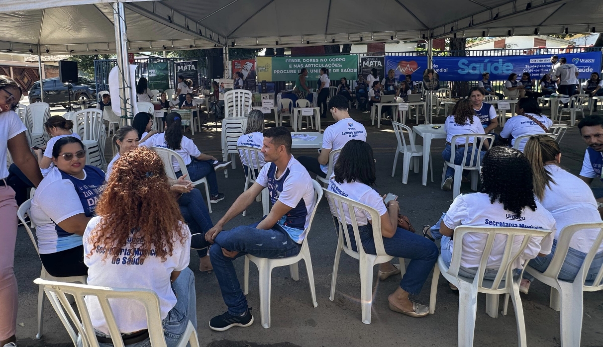 Prefeitura de Uruaçu celebra o Dia Mundial da Saúde com grande mobilização comunitária