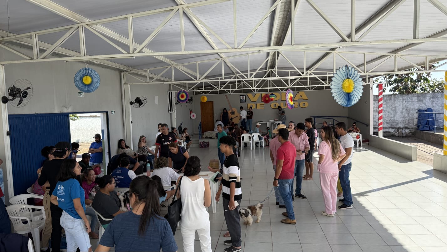Castração em pleno vapor em Uruaçu.