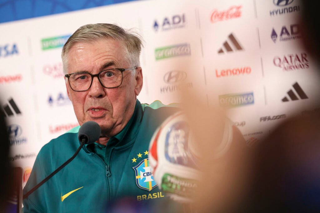 Ancelotti fala em relacionar Neymar para Brasil x Escócia