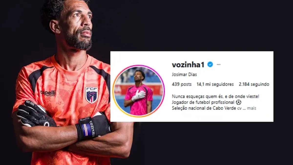 Veja quais astros do esporte o goleiro Vozinha já passou no Instagram
