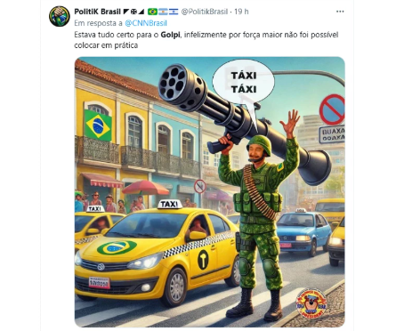 Suposto plano de golpe de Estado vira meme e diverte internautas