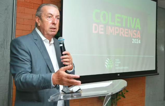 Cultivo de cana-de-açúcar e criação de gado de corte foram destaques em Goiás em 2024, aponta Faeg