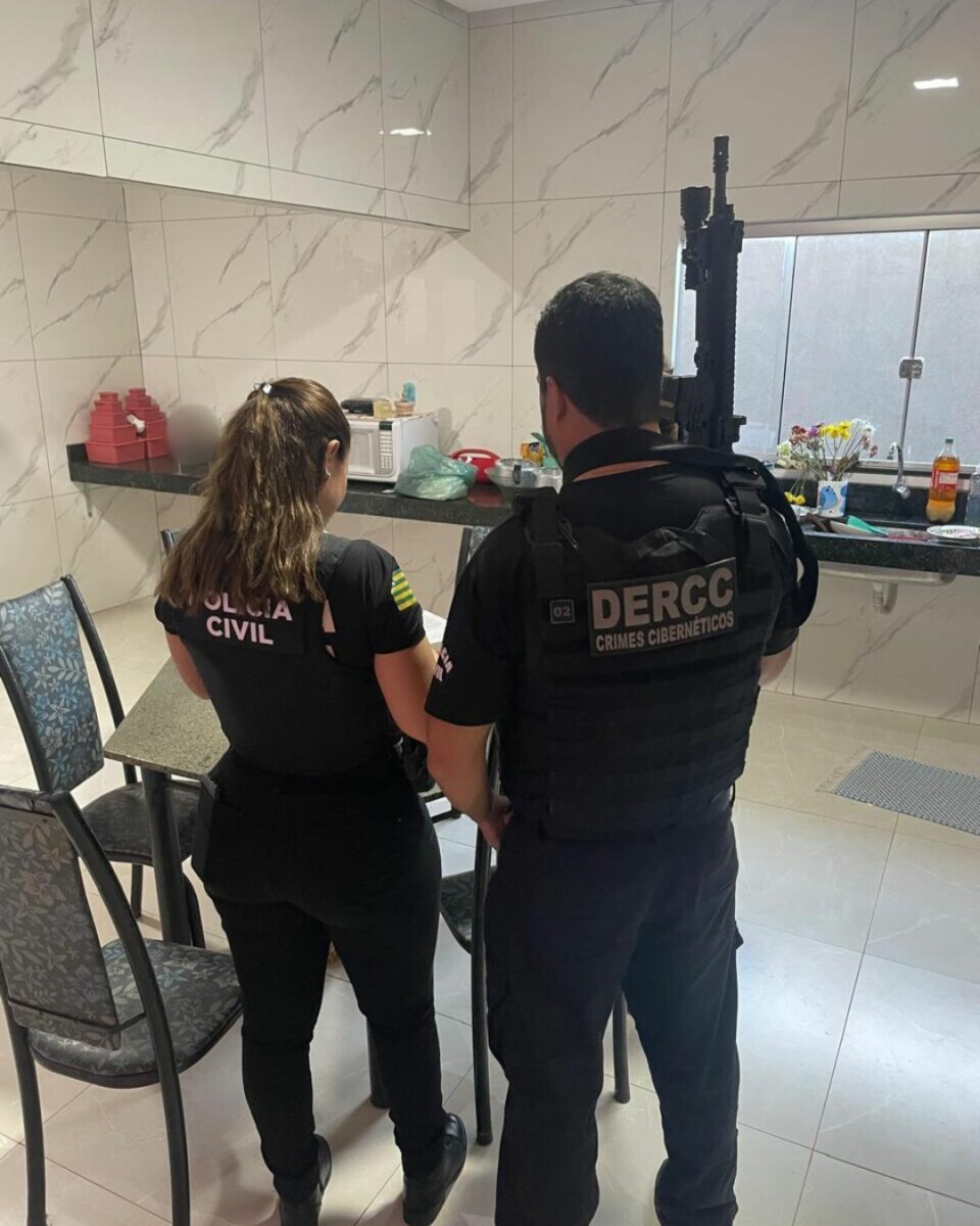 PCGO apreende milhares de arquivos de pornografia infantil com investigados em Nova Glória e Uruaçu