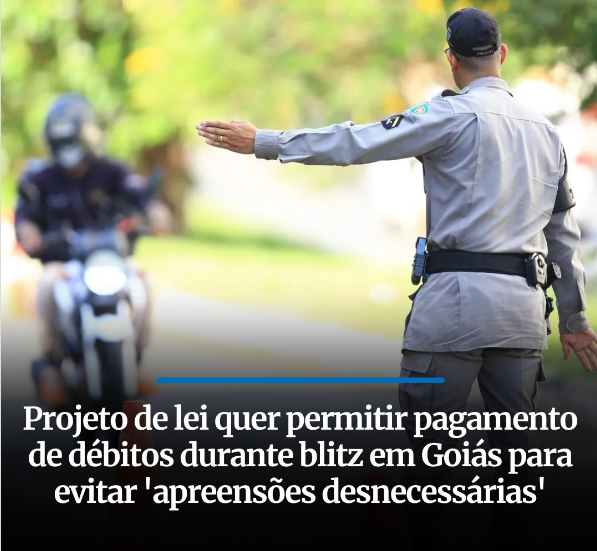 Novo projeto de lei em Goiás