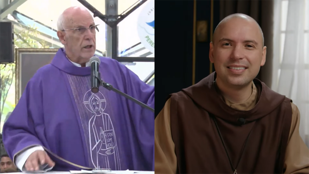 Padre Julio Lancellotti usa missa para alfinetar lives de Frei Gilson