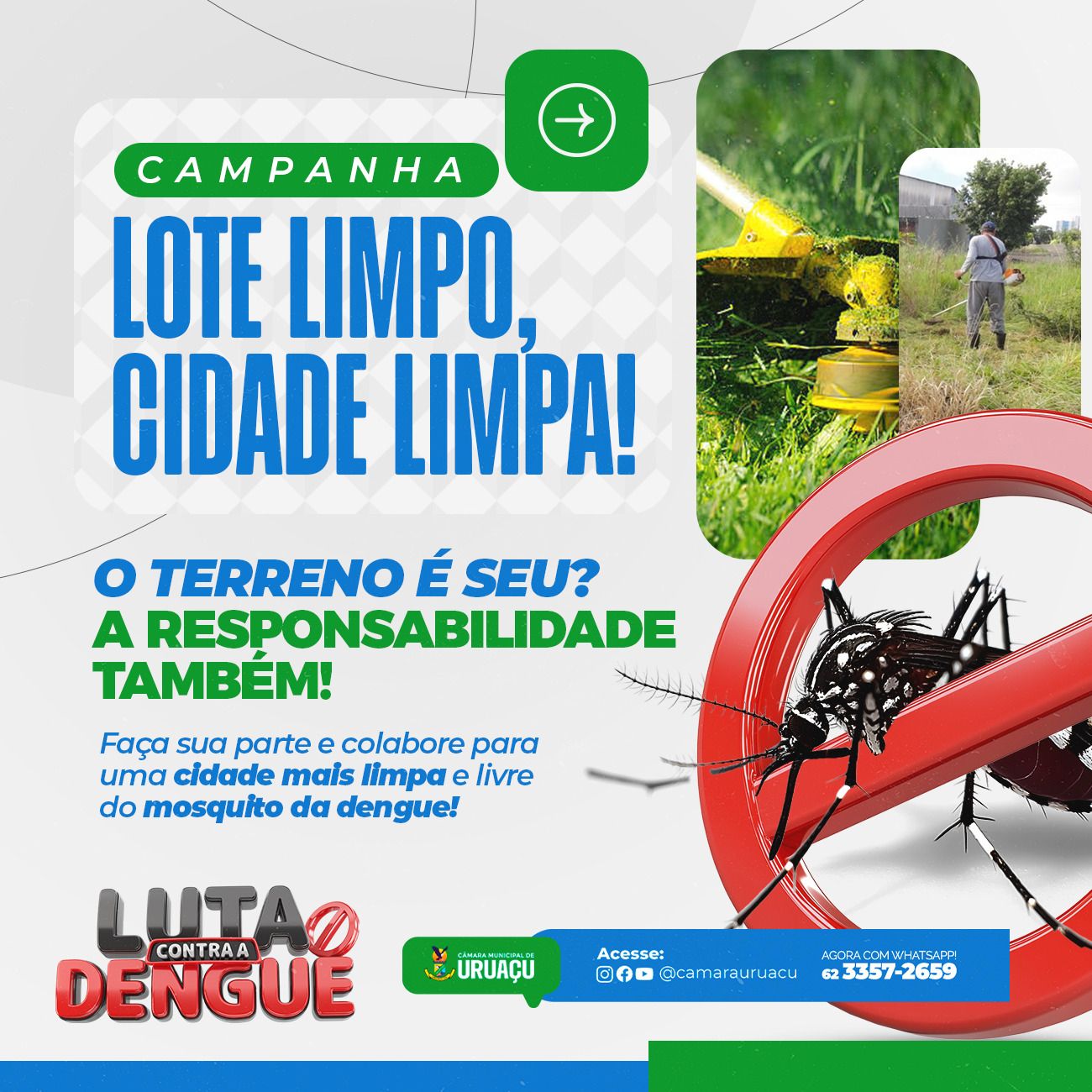 Ministério da Saúde lança campanha de combate à Dengue, Zika e Chikungunya