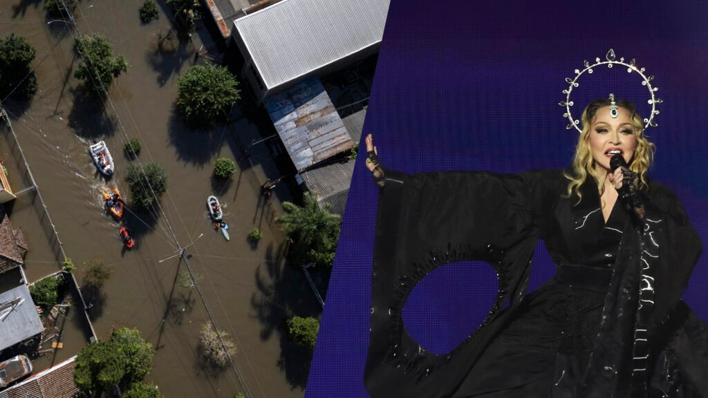 Madonna, Rio Grande do Sul, desgoverno e Globo