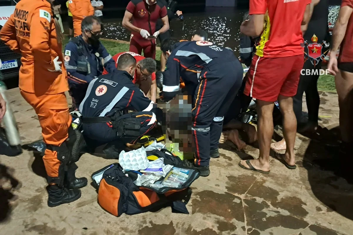 Jovem morre afogado no Lago Paranoá, em Brasília