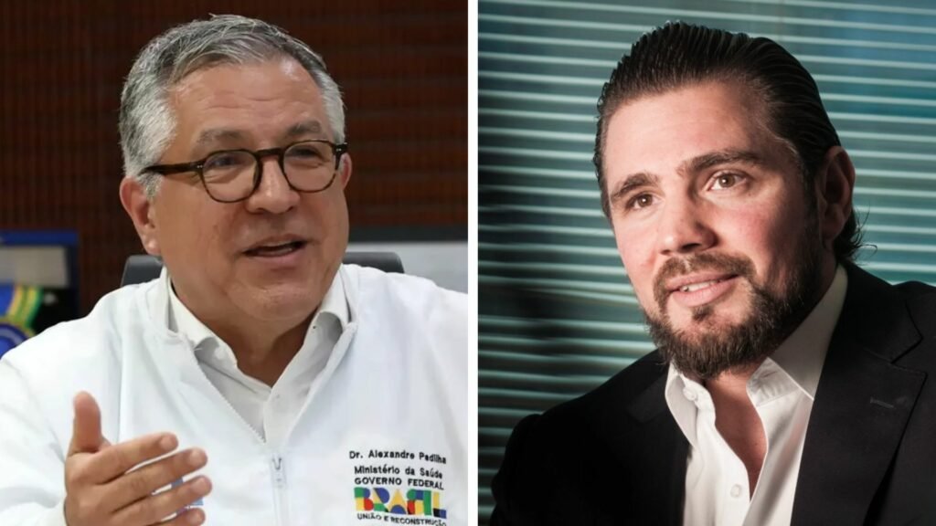 Alexandre Padilha e Daniel Vorcaro