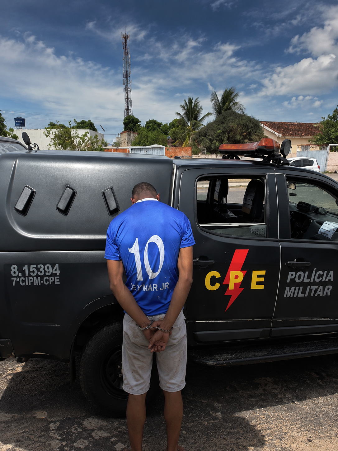 ''Parafuso'' é detido com prisão em aberto