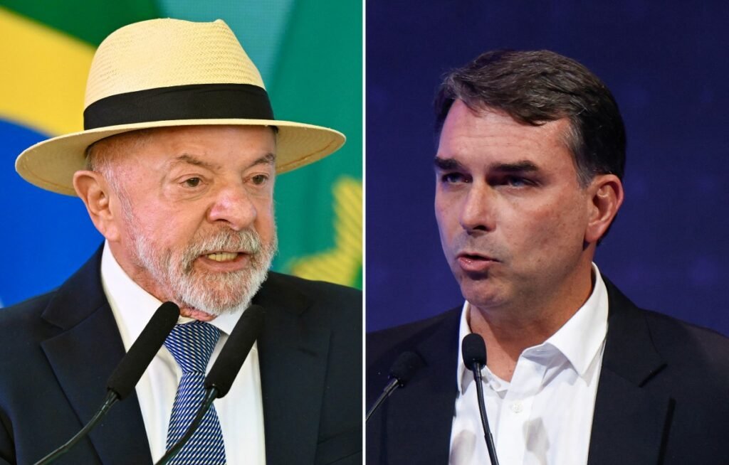 Flávio Bolsonaro vai para o 2º turno com vantagem sobre Lula